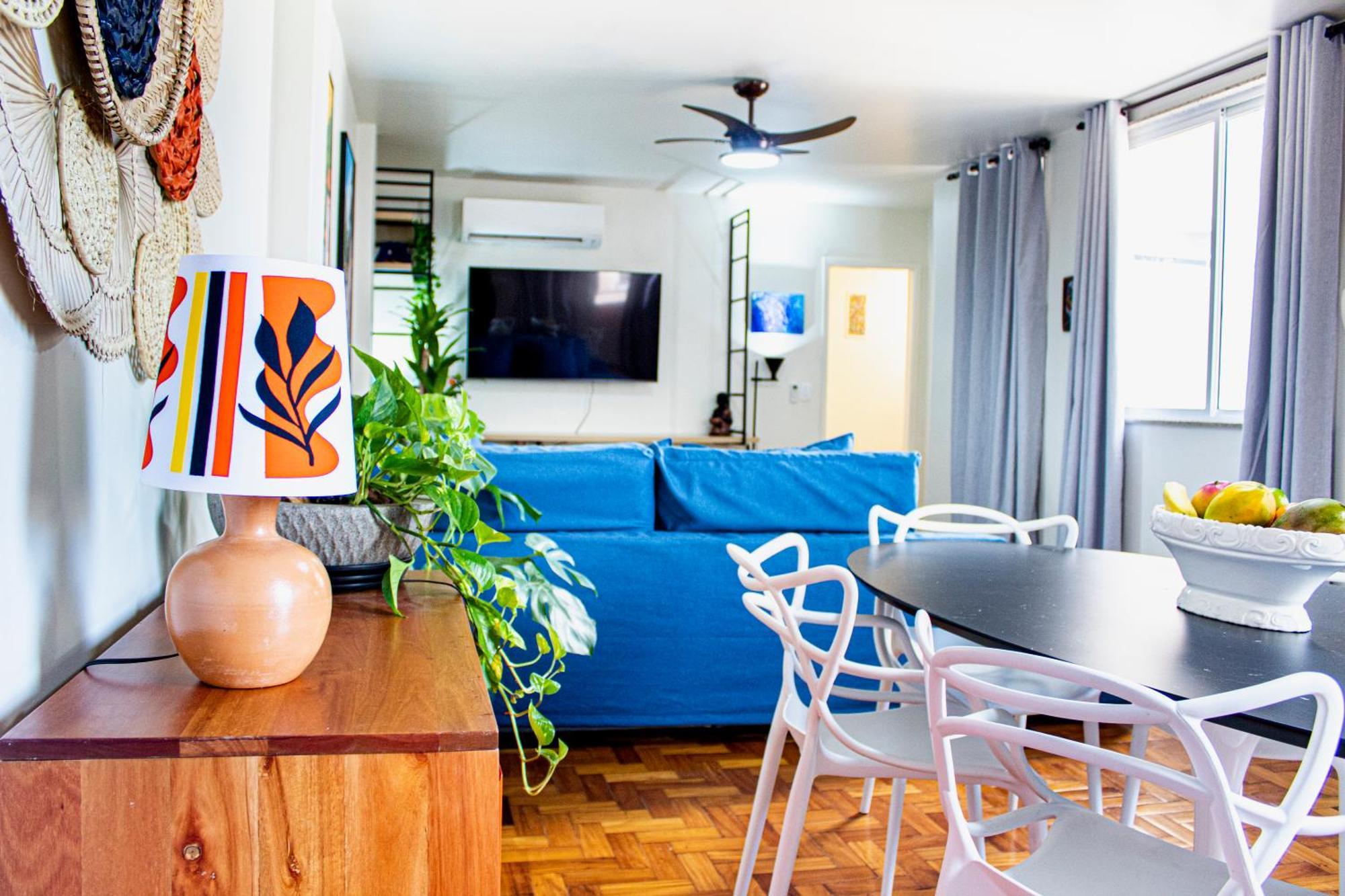 03 Quartos , Todo Reformado, No Posto 6 De Copacabana Enorme, 6 Camas, Ao Lado De Arpoador E Ipanema , Climatizado , Wifi E 3 Smart Tv, Pauloangerami Rp144 Apartamento Río de Janeiro